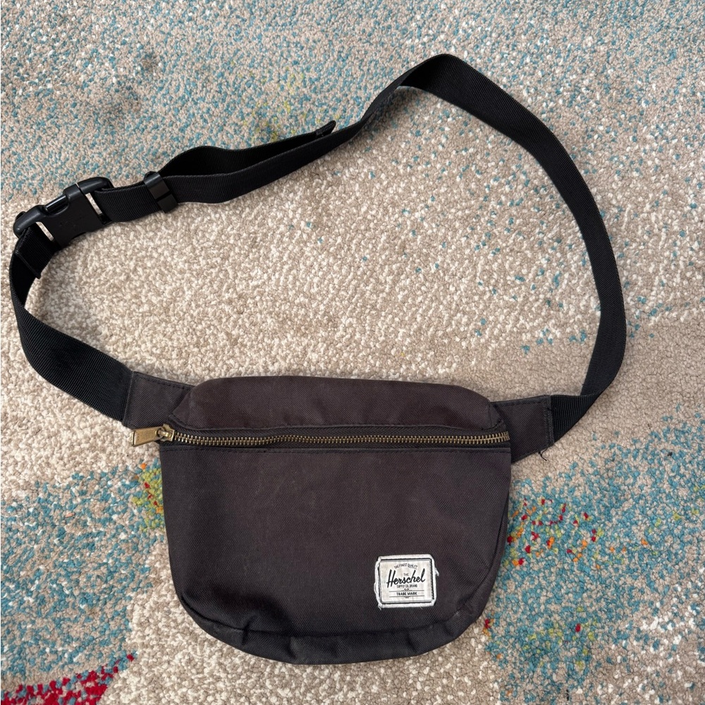 Herschel Supply Company Black Waist Bag